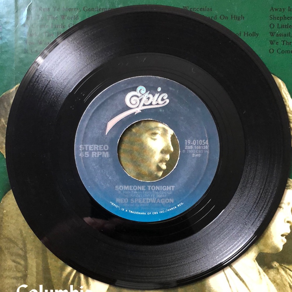 REO Speedwagon Take It On The Run Vinyl 45 Record '80